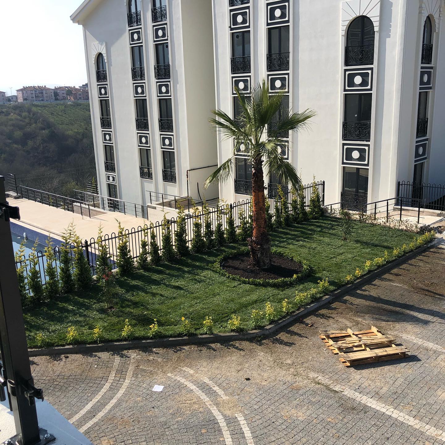 Akademik Elit Park Sitesi — bahçe ve peyzaj görünümü