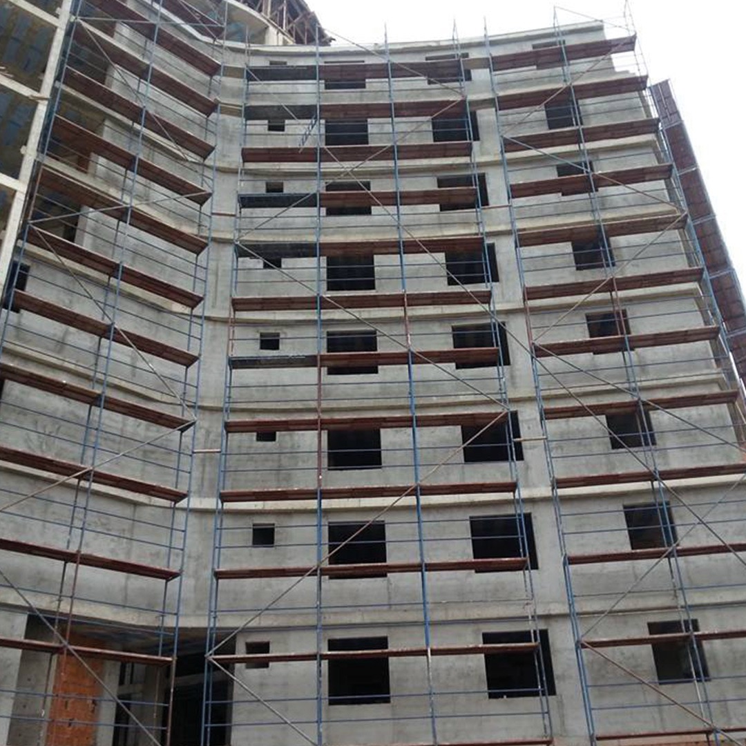 Ceren Residence Edirne — Cephe hazırlıkları