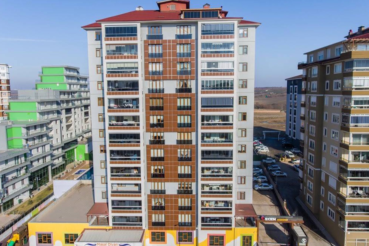 Ecem Residence Edirne dış cephe görünümü