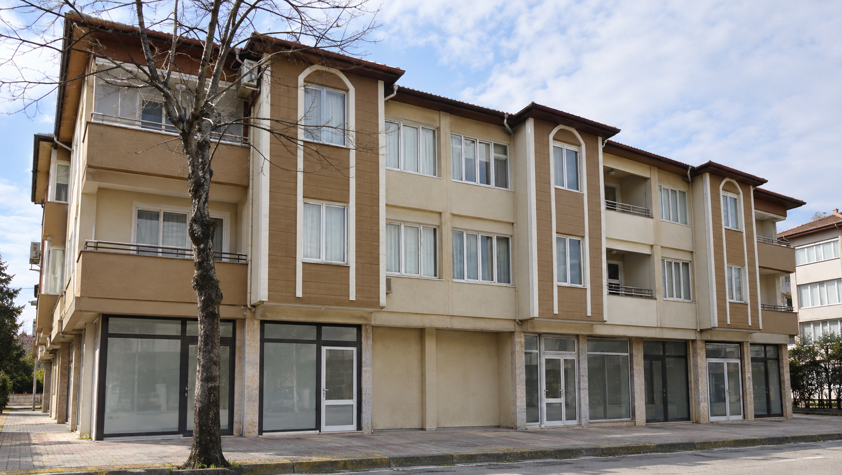 Erdağı Sitesi — sokak cephesi