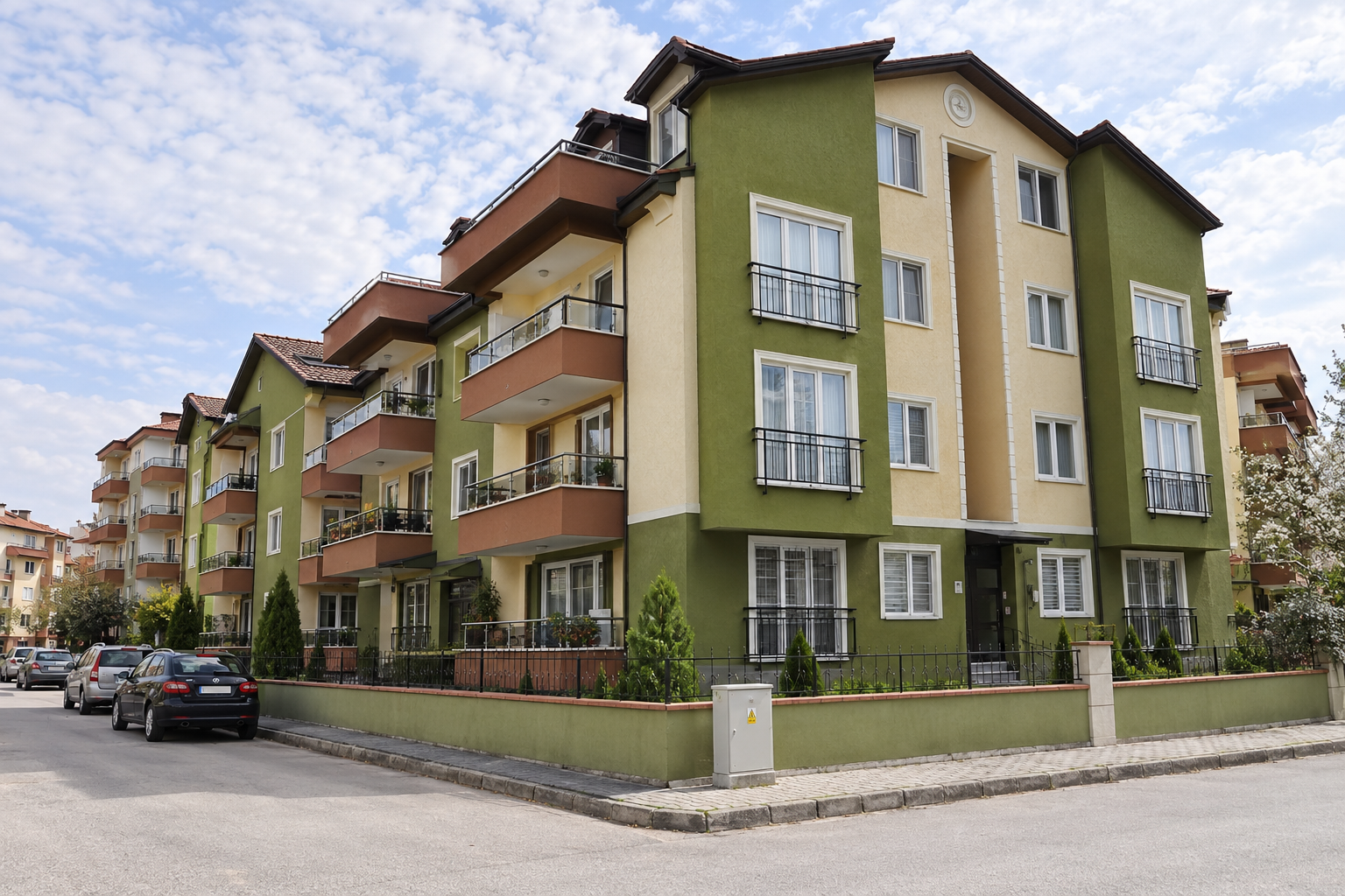 Sırrıpaşa Erdağı Evleri — genel görünüm